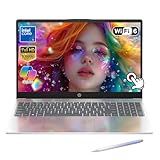 HP Laptop Com Tela Sensível Ao Toque De 15-6 Polegadas - Tela FHD 1080p IPS - Processador Intel Core 5 - Wi-Fi 6 - Webcam - Windows 11 Home Copilot - Com Stylus -16 GB RAM - SSD PCIe De 512 GB-