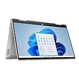 HP Laptop Conversível FHD Pavilion X360 De 14 Polegadas- Intel Core I5-1235U- 8 GB RAM- SSD De 256 GB- Prata Natural- Windows 11 Home- 14-dy2050wm