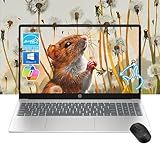 HP Laptop Pavilion Com Tela Sensível Ao Toque HD De 15-6 Polegadas - RAM De 32 GB - SSD De 1 TB - Intel Core I3-1215U Até 4-1 GHz - Bateria De 11 Horas - Windows 11 - USB-C E HDMI - Prata Elegante -