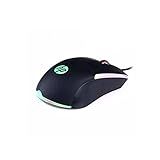 HP Mouse Gamer USB M160 Preto Sensor Óptico Ambidestro Resoluções Até 1000 DPI E Iluminação Multicolor 7ZZ79AA