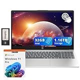 HP Notebook Pavilion HD De 15-6 Polegadas Com Tela Sensível Ao Toque- Intel I3-1215U- 32 GB De RAM- Armazenamento De 1-16 TB -SSD De 1 TB - Conjunto De Estação De Ancoragem De 160 GB-- Gráficos Intel