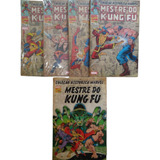 Hq Coleção Histórica Marvel Mestre Do Kung Fu Vol  1 Ao 4  caixa Box Panini