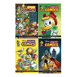 Hq Disney English Comics Gibi Em Inglês Kit 4 Volumes Escolar Didático