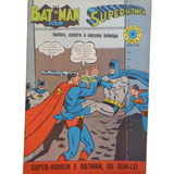 Hq Gibi Batman E Super- Homem Invictus ( 3ª Série) Nº10 Outubro 1967 Ebal Raro!