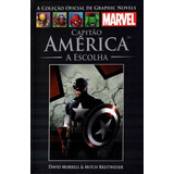 Hq Gibi Capitão America A Escolha Marvel Graphic Novels Volume 55 Salvat David Morrell Mitch Breitweiser Capa Dura