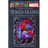Hq Gibi De Volta Ao Lar Marvel Graphic Novels Volume 21 Salvat Homem Aranha J Michael Straczynski John Romita Jr Capa Dura