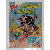 Hq Gibi Marvel Especial 4 Grandes Batalhas Hulk Surfista Pra
