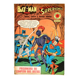 Hq Invictus 3 Série N 13 Batman E Super Homem Ebal 1968