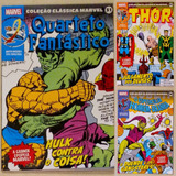 Hqs 3 Coleção Clássica Marvel 31 36 37 Espetacular Homem Aranha Thor Quarteto Fantástico Lee Ditko Kirby Romita Panini Especial Cronologia