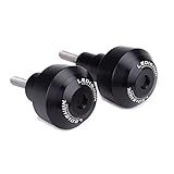 HRuizq Sliders De Quadro De Motocicleta Compatíveis Com Kawasaki NINJA ZX10R Protetor De Queda De Almofada De Proteção De Motor -preto-