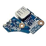 HSSDTECH Placa USB Para Laptop Com Botão Liga Desliga Para HP Envy X360 15M DR 15 DR 15M DS 15 DS Série 448 0GB07 0011 448 0GB45 0011 Adaptador De Placa De Cartão USB 448 0GB07 0011