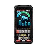 HT126B Multímetro Digital Inteligente 6000 Contagens True RMS Auto Range VA Tela Colorida Testador Elétrico Voltímetro Amperímetro Medição De Temperatura Multifuncional AC DC Tensão Corrente Capacit