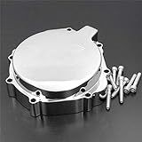 HTTMT Para Suzuki 2005 2008 Gsxr1000 Tampa Do Estator Do Motor Do Lado Esquerdo Cromado P N MT049 CD GSXR 