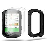 HUADU Película Protetora De Tela Para Garmin Edge 840 Solar Edge 540 GPS E Capa De Silicone Película De Vidro Temperado Antiarranhões Alta Definição Cobertura Total