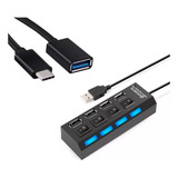 Hub 4 Portas Usb