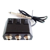 Hub Adaptador P 3 Máquinas Tatuagem Tattoo Dispositivo