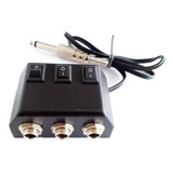 Hub Adaptador P 3 Máquinas Tatuagem Tattoo Dispositivo