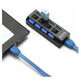 Hub Cabo Usb 3 0 Extensão 4 Portas High Speed Hd Pen Drive