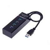 Hub Cabo Usb 3.0 Extensão 4 Portas High Speed Hd Pen Drive