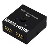 Hub Hdmi Switch 4k 1x2 2x1 Para Tv Computador Ps5 Xbox 360