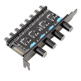 Hub Multi Fans Controlador Velocidade Fans Para 8 Fans