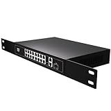 Hub Switch 16 Portas 10 100 1000 2 Portas Gigabit Suite Gigabit 1 SFP Smart Gigabit PoE IEEE802 3af