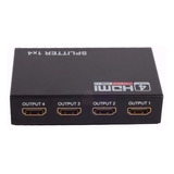Hub Switch Hdmi 3 Portas Splitter Full Hd Controle 3d Com Fo