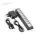 Hub Usb 2 0 Com 10 Portas Velocidade De 480mbps Preto Hb t69