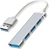 Hub Usb 3.0 4 Portas - Revestimento De Aluminio Ate 5 Gbps De Velocidade De Trasmissao De Dados - Para Notebook E Computador