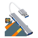 Hub Usb 4 Portas Usb 3 0 Etiqueta Desejo 5 Gbps Extensor Adaptador Usb 3 0 Computador Pc Notebook