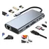 Hub Usb C 11 Em 1extensor Usb 3.0 Adaptador Usb Cmacbook