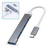 Hub Usb c 4 Portas 1 X Usb 3 0 3 X 2 0 5 Gbps Usb c Mxt