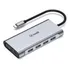 Hub Usb-c Adaptador 11em1 Hdmi 4usb Rj42 Pd Vga Tf/sd Reader