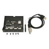 Hub Usb De Painel Frontal De 4 Portas Pcie Para 3 0 Pc 5gbps