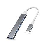 Hub Usb E Tipo C 4 Portas Premium Original Régua Adaptador Extensor Expansor Para Pc Notebook Pen Drive Mouse Teclado Cartão Leitor Usb2 0 Com Cabo TIPO C