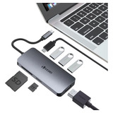 Hub Usb Hdmi Type c Usb c 7 Portas Usb 3 0 5 Gbps Adaptador