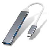 Hub Usb Type c 4 Portas Usb 3 0 Alta Velocidade Otg