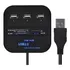 Hub Usb2 0 3portas leitor De Cartão Memória Sd Total 7portas