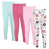 Hudson Baby Unisex Baby Cotton Pants And Leggings, Donuts, 14 Years