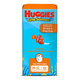 Huggies Fralda Little Swimmers M g 10 Fraldas