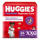 Huggies Fralda Roupinha Supreme Care Xxg 24 Unidades