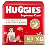 Huggies Fralda Supreme Care Xg 140 Un