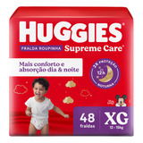 Huggies Supreme Care Disney Fralda Infantil Roupinha 48 Unidades Tamanho Xg