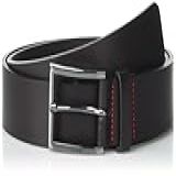 HUGO Cinto De Couro Masculino Elegante Com Ferragens De Metal Solo Marrom 38