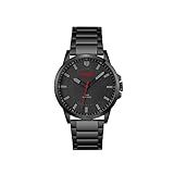HUGO Relógio Casual Masculino First De Quartzo E Aço Inoxidável Com Pulseira De Elos Cor Preto Modelo 1530187 Preto Relógio De Quartzo