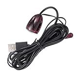 HUIOP CHUF0301 Adaptador USB IR Infravermelho Extensor Remoto Emissor Transmissor Receptor Emissor Aplica Se A Todos Os Dispositivos De Controle Remoto