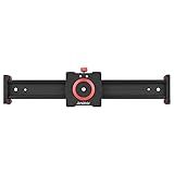 HUIOP Controle Deslizante Da Trilha Para Dslr 50 Cm 20 Polegadas Da Liga De Alumínio Da Câmera Slider Trilho De Vídeo Estabilizador Trilho Para Câmera DSLR Filmadora Fotografia DV Carregar Até 11Lb