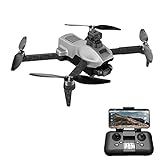 HUIOP Drone RC Com Câmera 4K 5GWifi 3 Eixos Gimbal Brushless Motor RC Quadcopter Com Função Evitar Obstáculos Drone Com Câmera