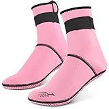 HUIOP Meias De Mergulho 3mm Neoprene Beach Water Meias Térmicas Wetsuit Boots Meias De Mergulho Antiderrapantes Para Rafting Snorkeling Vela Natação Meias Neoprene 3mm