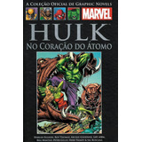 Hulk No Coração Do Átomo Coleção Oficial De Graphic Novels Marvel Salvat Capa Preta Capa dura Novo